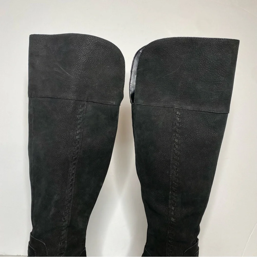 Vince Camuto Black Kreston Over The Knee Boot 6 1/2 M